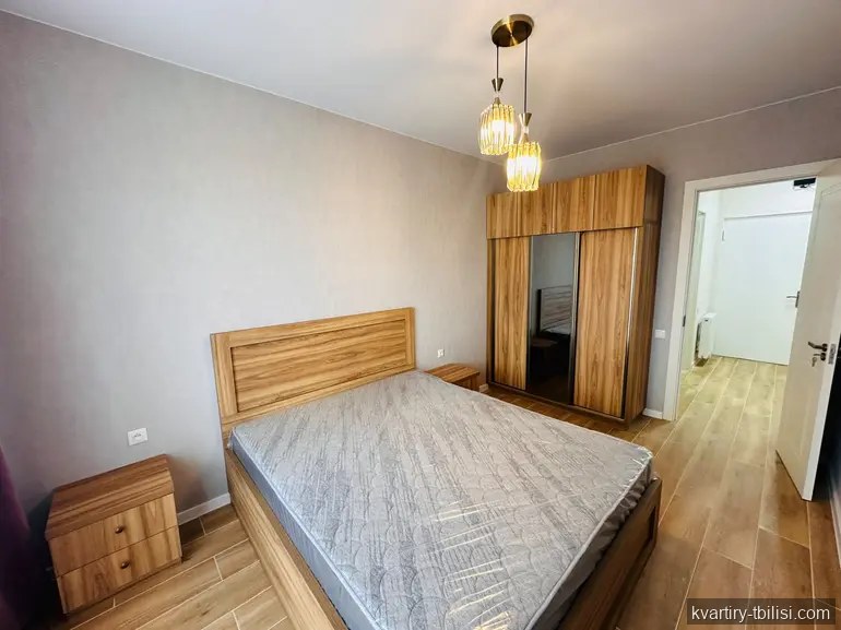 2-bedroom Apartment for rent in Sanzona, Tbilisi, 55 sqm, floor 10/15 — 550 USD/month | Tbilisi Homes