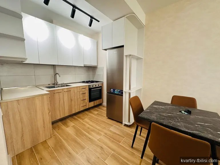 2-bedroom Apartment for rent in Sanzona, Tbilisi, 55 sqm, floor 10/15 — 550 USD/month | Tbilisi Homes