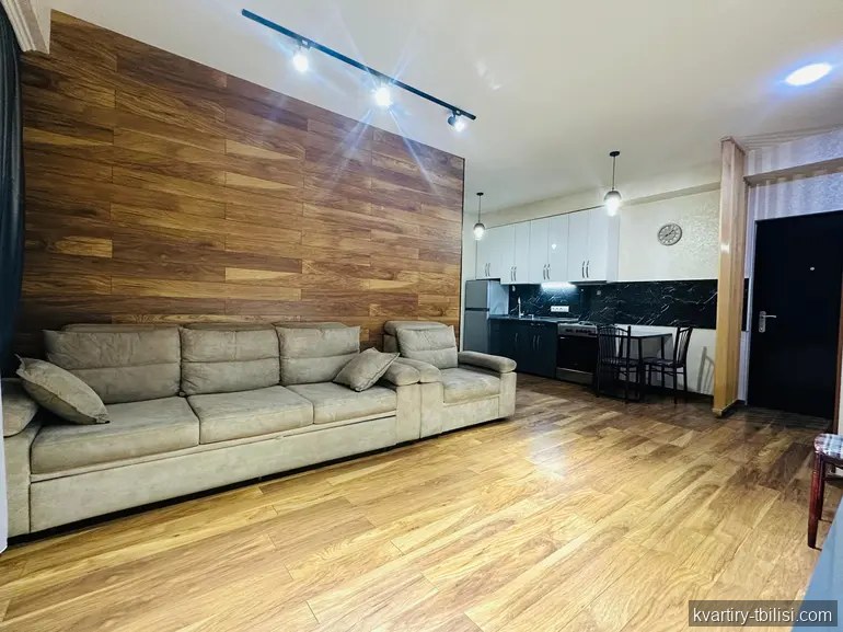 2-bedroom Apartment for rent in Sanzona, Tbilisi, 55 sqm, floor 9/16 — 612 USD/month | Tbilisi Homes