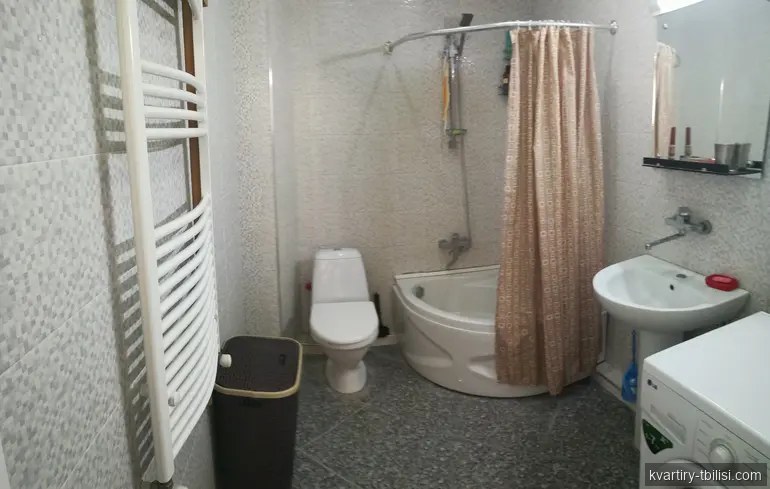 3-bedroom Apartment for rent in Sanzona, Tbilisi, 77 sqm, floor 4/12 — 529 USD/month | Tbilisi Homes