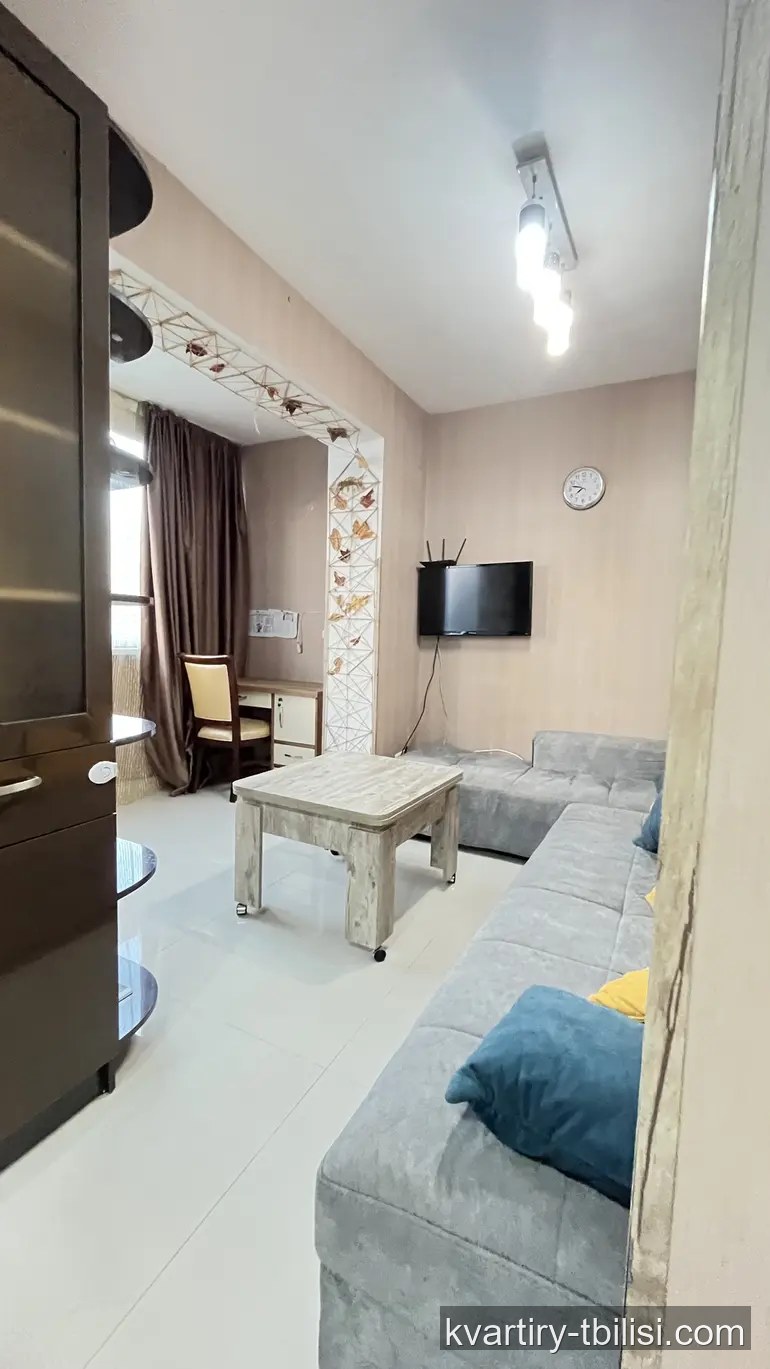 Трёхкомнатная квартира в Санзоне — 495 USD/мес | Tbilisi Homes