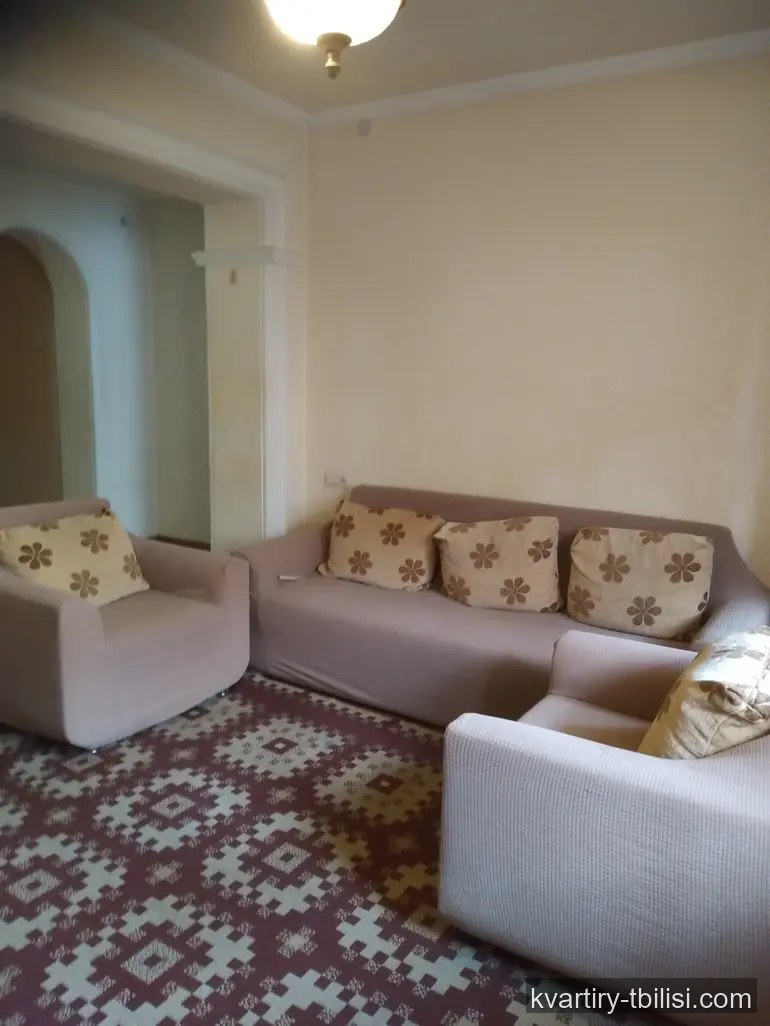 Трёхкомнатная квартира в Санзоне — 569 USD/мес | Tbilisi Homes