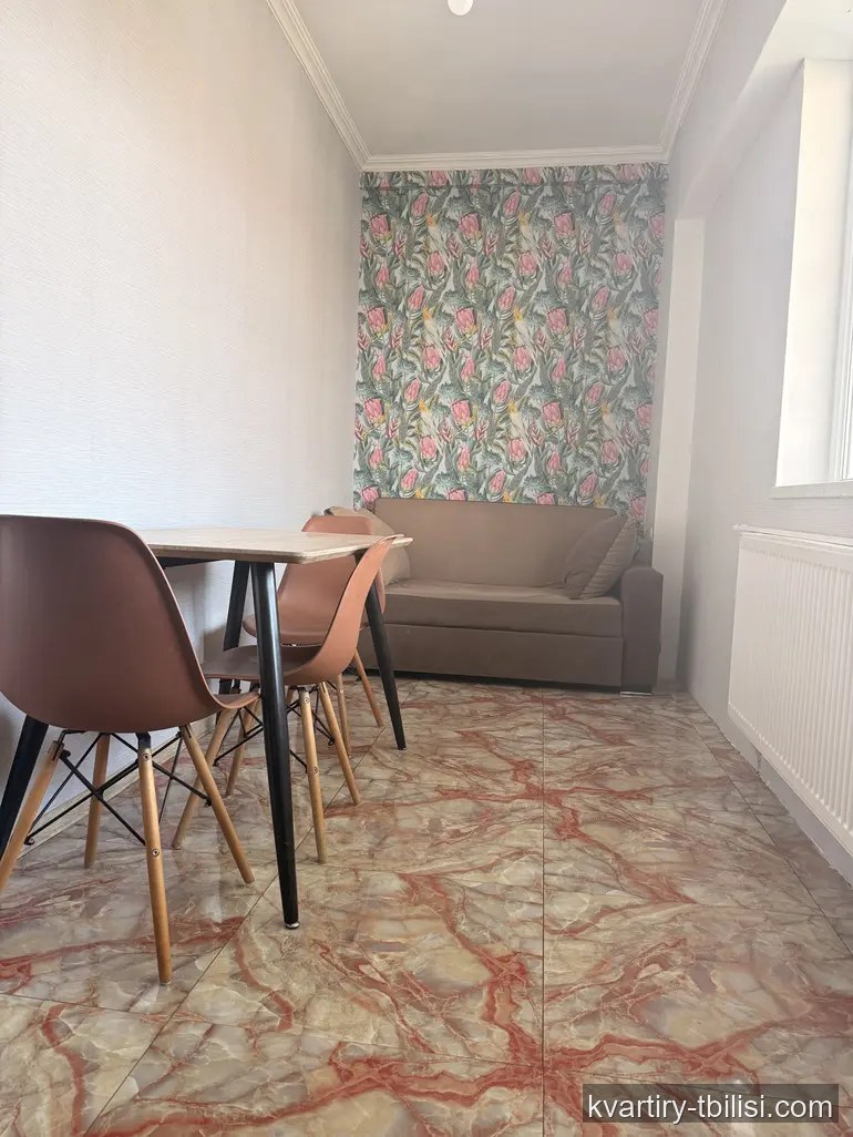 Трёхкомнатная квартира в Санзоне — 574 USD/мес | Tbilisi Homes