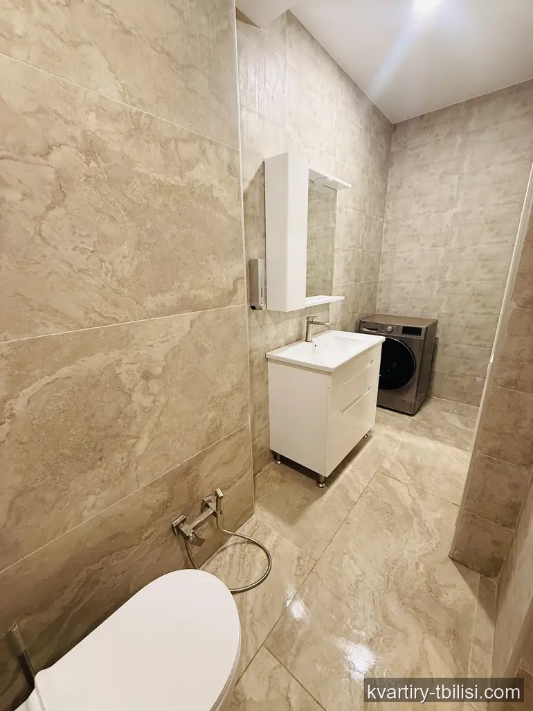 3-bedroom Apartment for rent in Sanzona, Tbilisi, 75 sqm, floor 14/15 — 750 USD/month | Tbilisi Homes