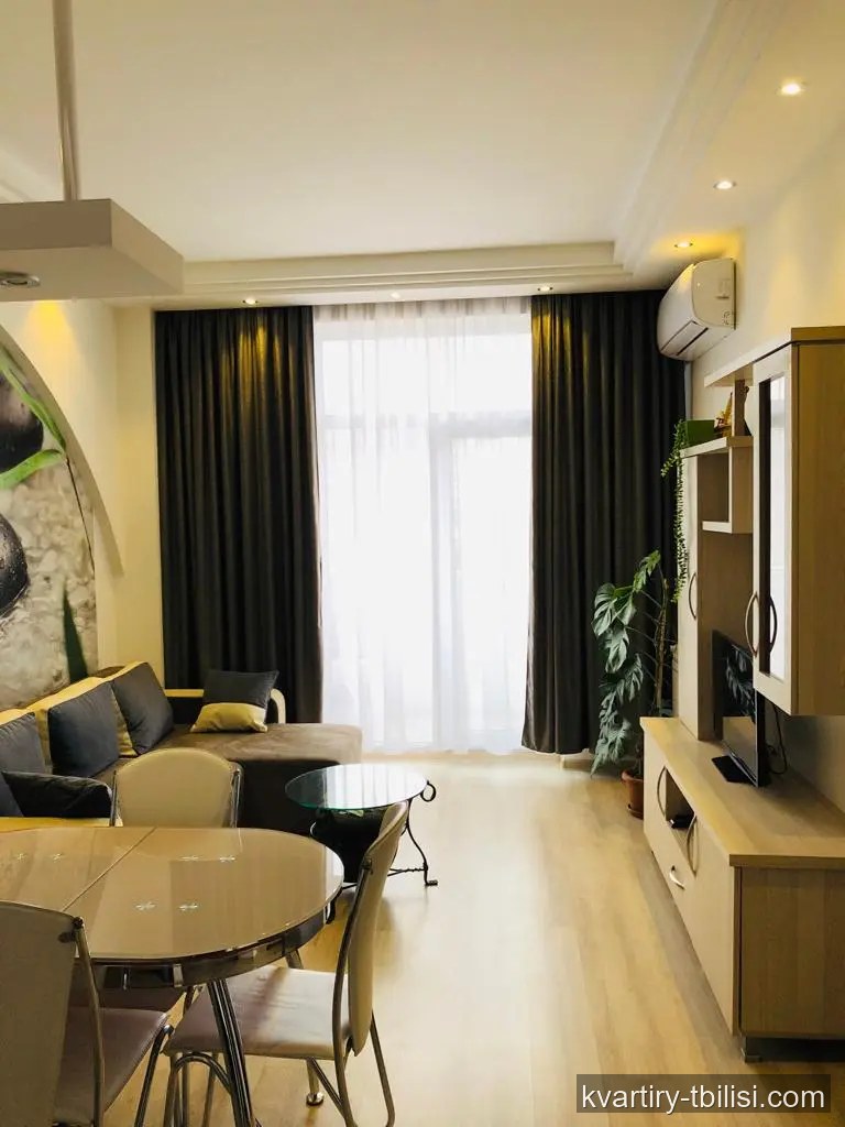 Трёхкомнатная квартира в Санзоне — 550 USD/мес | Tbilisi Homes
