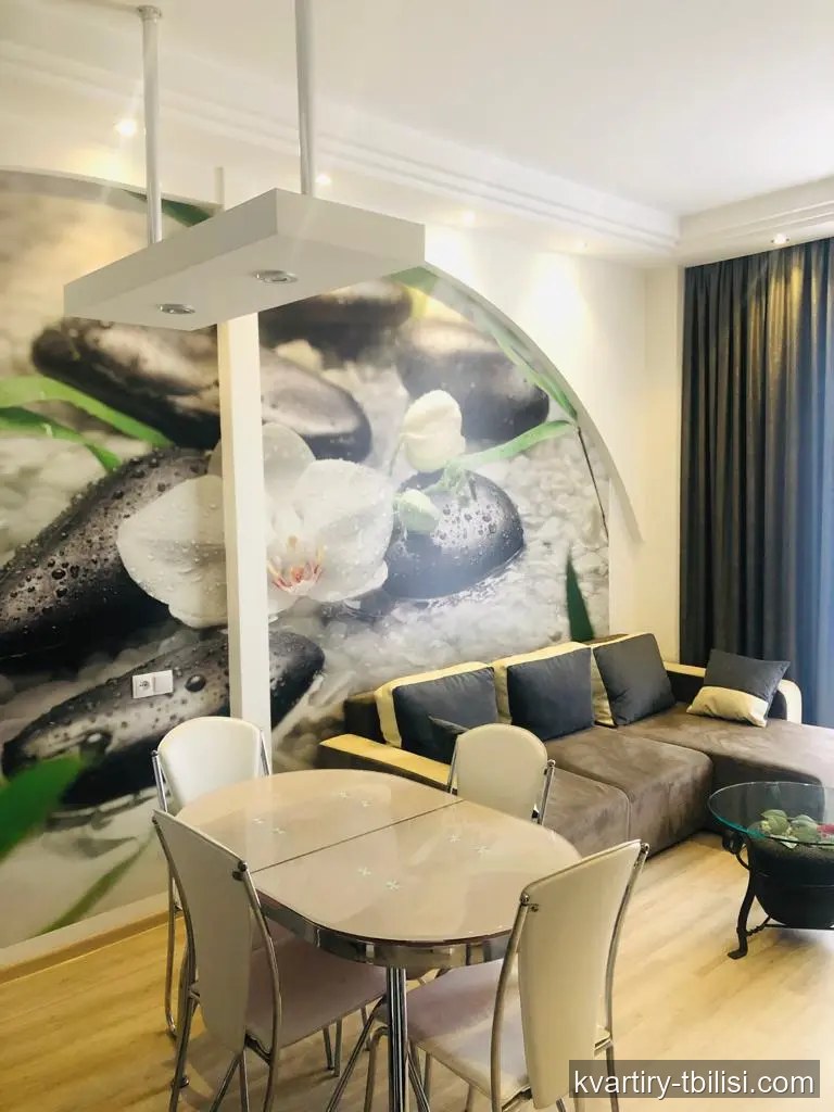 Трёхкомнатная квартира в Санзоне — 550 USD/мес | Tbilisi Homes