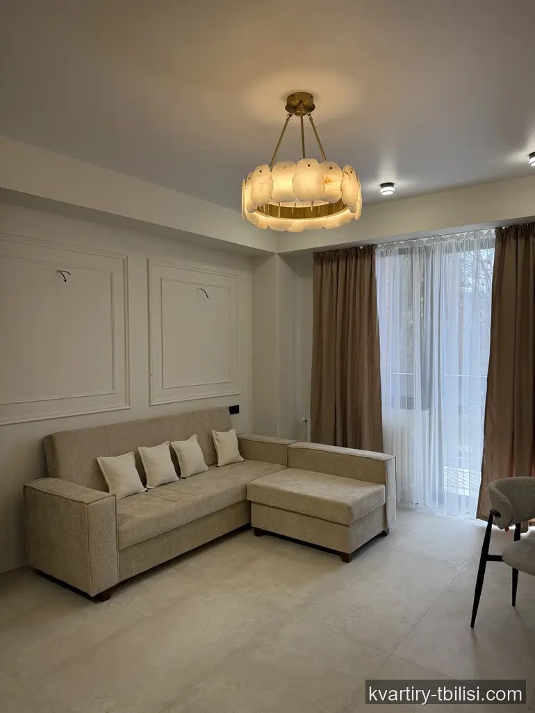 Трёхкомнатная квартира в Санзоне — 1 100 USD/мес | Tbilisi Homes
