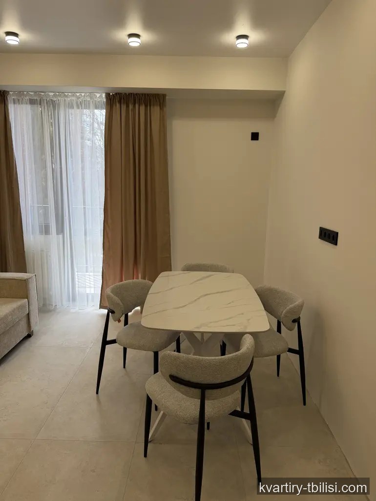 Трёхкомнатная квартира в Санзоне — 1 100 USD/мес | Tbilisi Homes