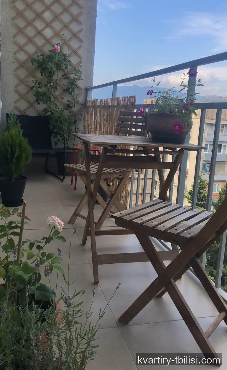 4-bedroom Apartment for rent in Sanzona, Tbilisi, 120 sqm, floor 9/14 — 1 500 USD/month | Tbilisi Homes