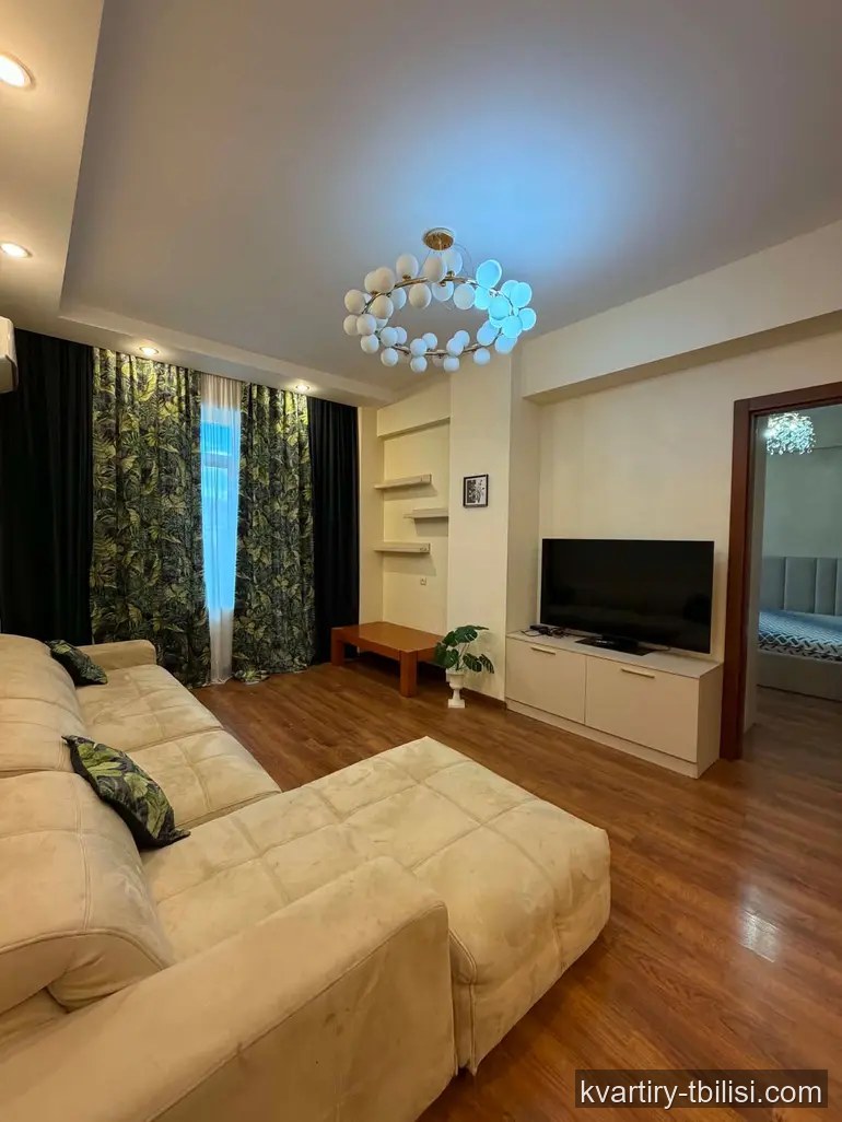 4-bedroom Apartment for rent in Sanzona, Tbilisi, 80 sqm, floor 7/14 — 850 USD/month | Tbilisi Homes
