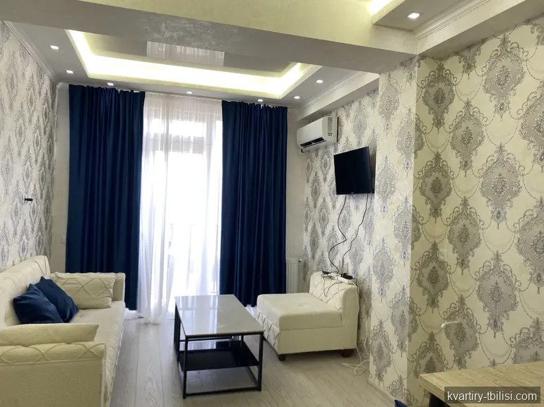 2-bedroom Apartment for rent in Tbilisi, Tbilisi, 46 sqm, floor 11/13 — 420 USD/month | Tbilisi Homes