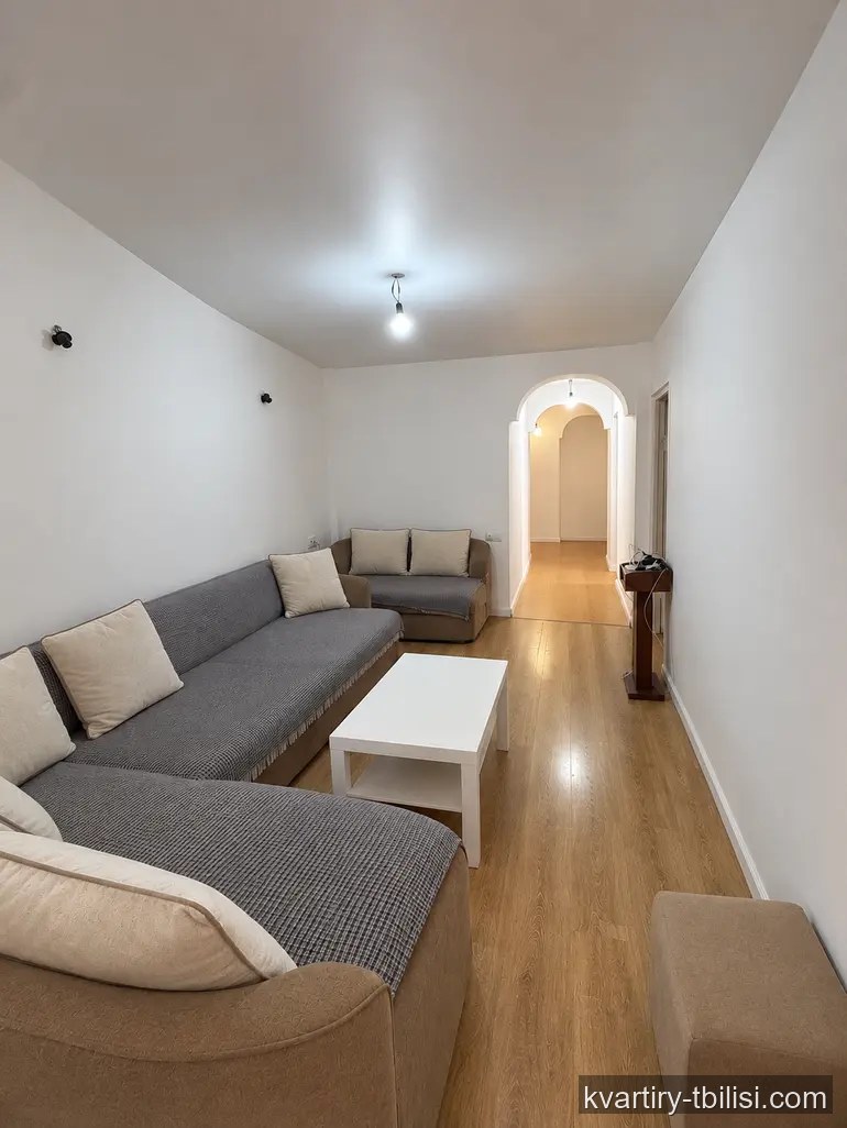 4-bedroom Apartment for rent in Tbilisi, Tbilisi, 95 sqm, floor 4/9 — 1 000 USD/month | Tbilisi Homes