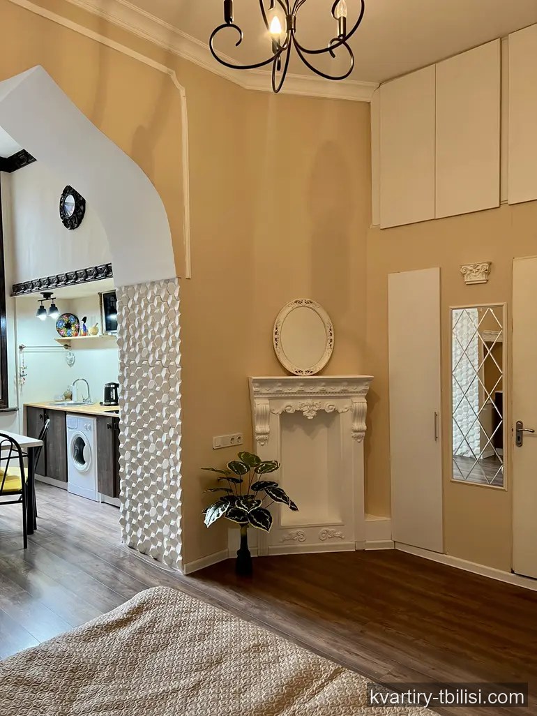 1-bedroom Apartment for rent in Sololaki, Tbilisi, 30 sqm, floor 2/4 — 600 USD/month | Tbilisi Homes