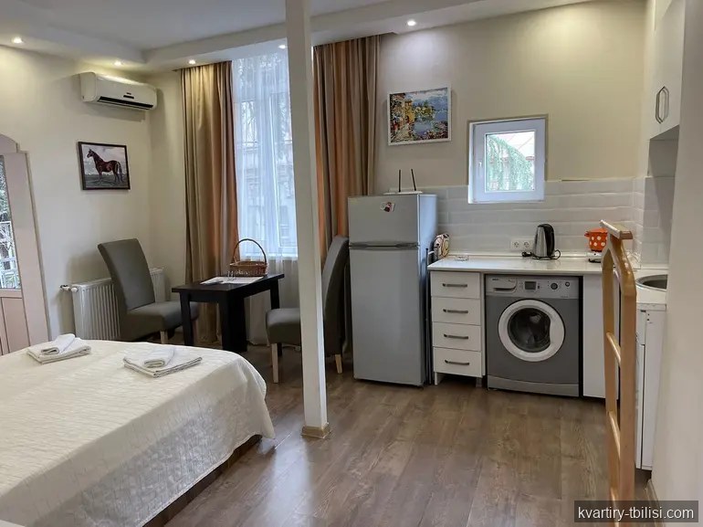 Однокомнатная квартира в Сололаки — 500 USD/мес | Tbilisi Homes