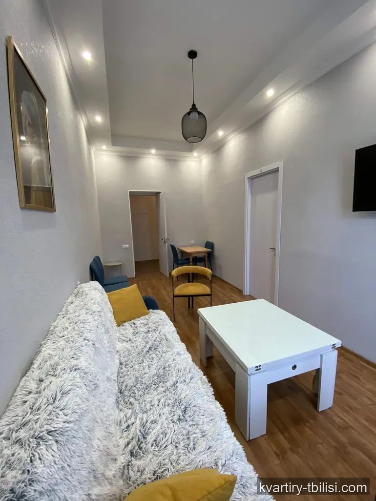 Двухкомнатная квартира в Сололаки — 650 USD/мес | Tbilisi Homes