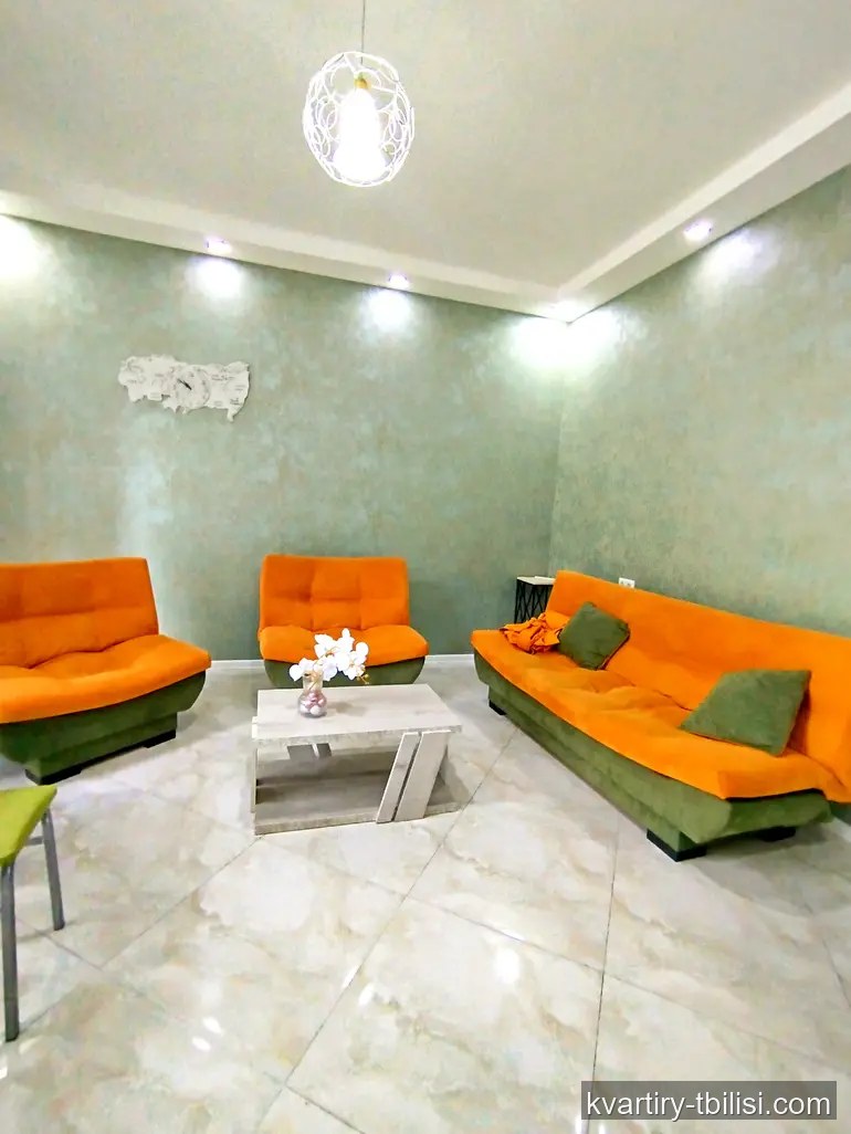 Двухкомнатная квартира в Сололаки — 850 USD/мес | Tbilisi Homes