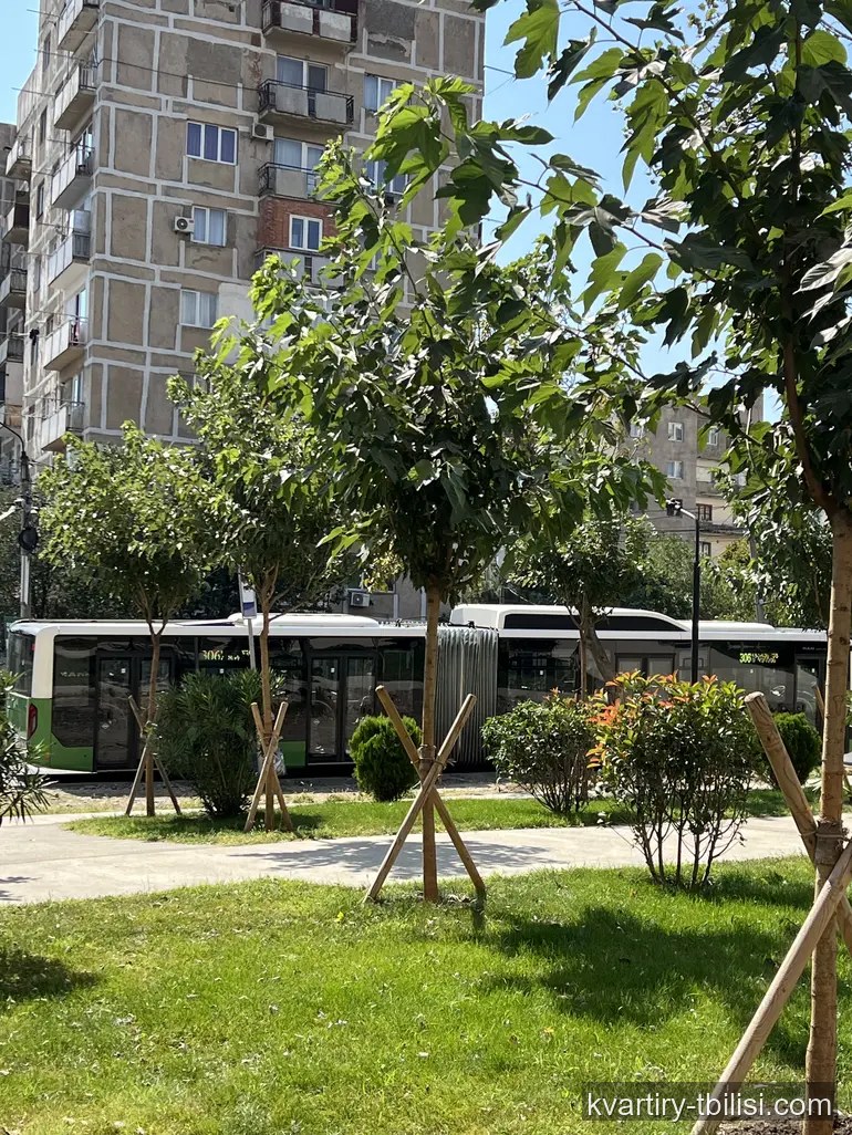 ქირავდება 2 ოთახიანი ბინა ტაბახმელაში, 50 მ², 5/11 სართული — 500 USD/თვეში | Tbilisi Homes