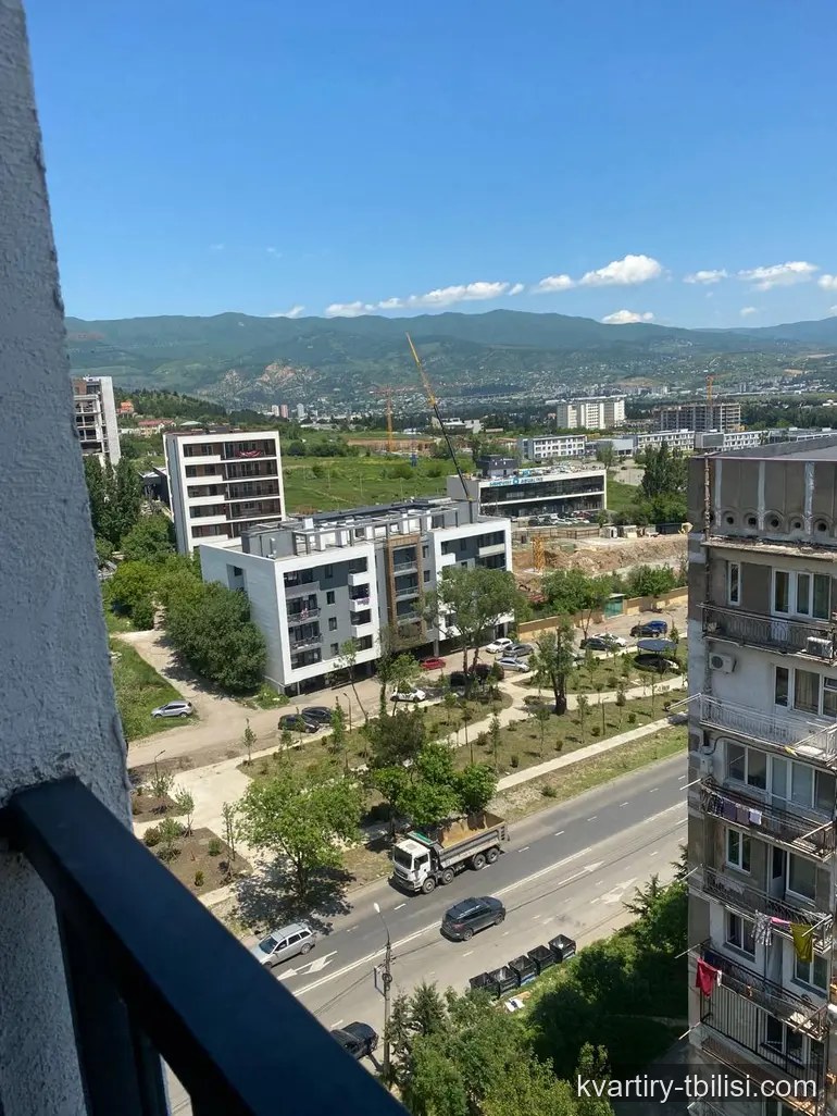 ქირავდება 2 ოთახიანი ბინა ტაბახმელაში, 51 მ², 9/14 სართული — 450 USD/თვეში | Tbilisi Homes
