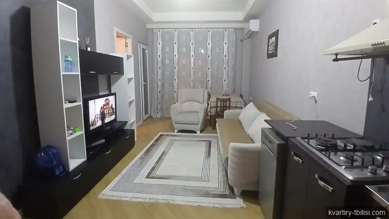 2-bedroom Apartment for rent in Tabakhmela, Tbilisi, 42 sqm, floor 8/11 — 421 USD/month | Tbilisi Homes