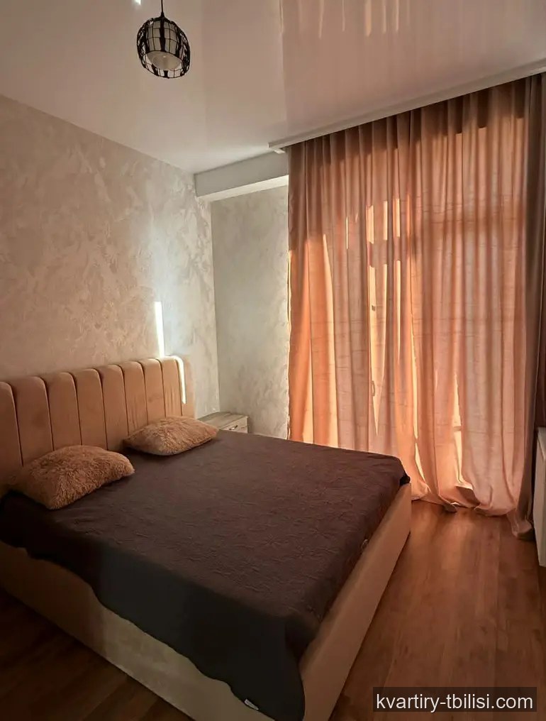 3-bedroom Apartment for rent in Tabakhmela, Tbilisi, 80 sqm, floor 7/11 — 650 USD/month | Tbilisi Homes