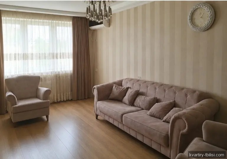 2-bedroom Apartment for rent in Temka, Tbilisi, 55 sqm, floor 6/9 — 438 USD/month | Tbilisi Homes