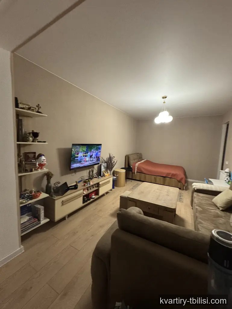 2-bedroom Apartment for rent in Temka, Tbilisi, 40 sqm, floor 8/8 — 412 USD/month | Tbilisi Homes