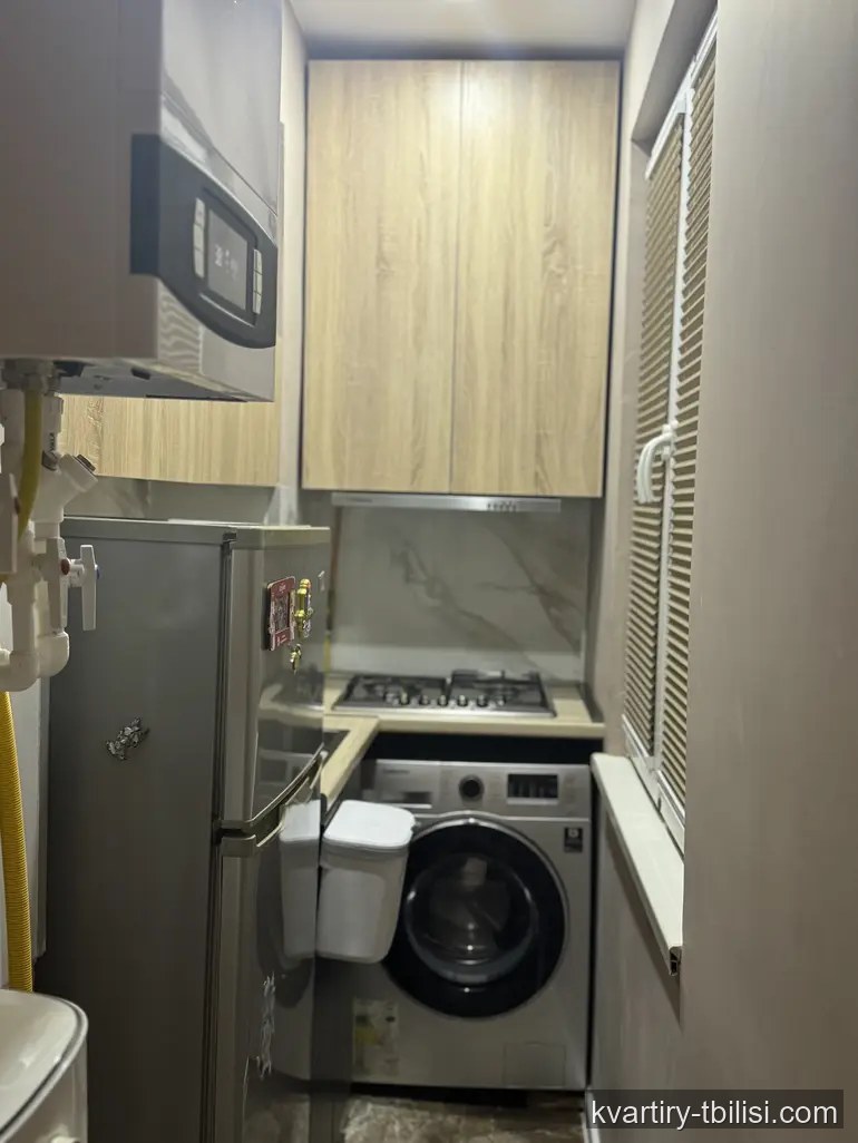 2-bedroom Apartment for rent in Temka, Tbilisi, 40 sqm, floor 8/8 — 412 USD/month | Tbilisi Homes