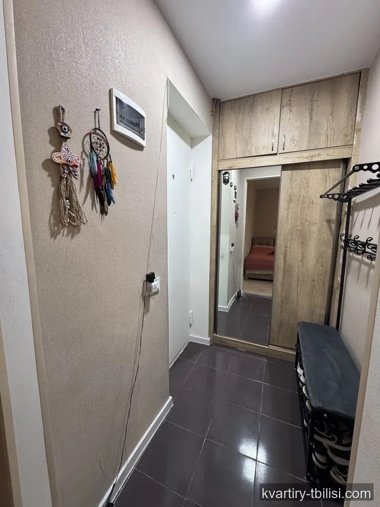 2-bedroom Apartment for rent in Temka, Tbilisi, 40 sqm, floor 8/8 — 412 USD/month | Tbilisi Homes