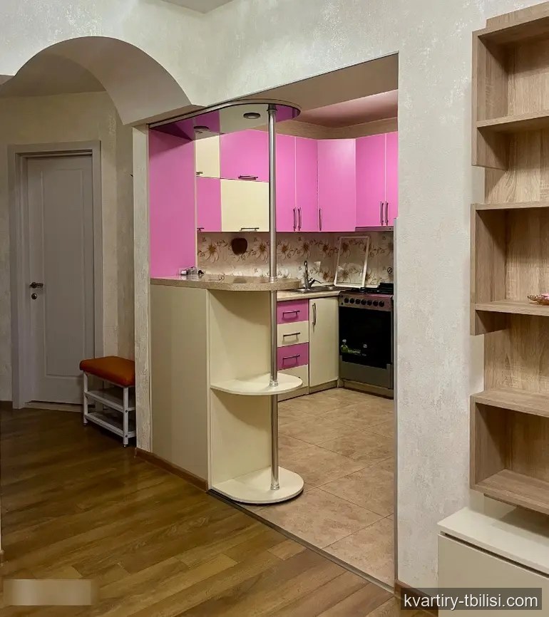 2-bedroom Apartment for rent in Temka, Tbilisi, 55 sqm, floor 9/13 — 550 USD/month | Tbilisi Homes