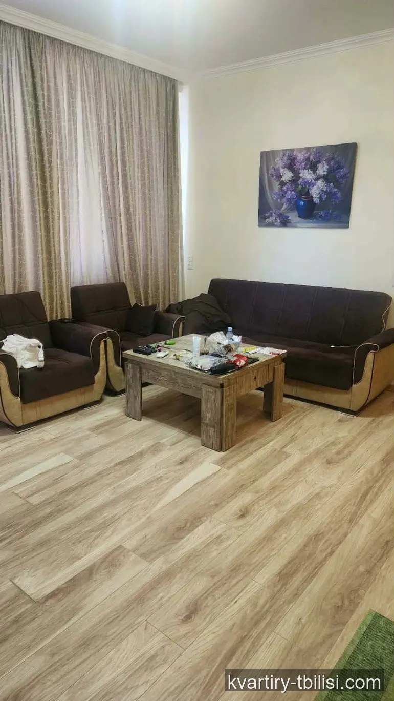 2-bedroom Apartment for rent in Temka, Tbilisi, 40 sqm, floor 8/13 — 400 USD/month | Tbilisi Homes
