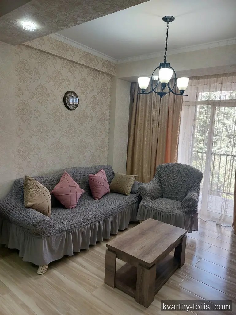Двухкомнатная квартира на Темка — 450 USD/мес | Tbilisi Homes