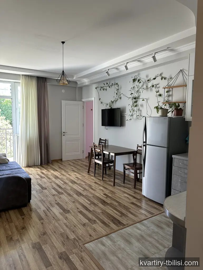 2-bedroom Apartment for rent in Temka, Tbilisi, 55 sqm, floor 8/9 — 400 USD/month | Tbilisi Homes
