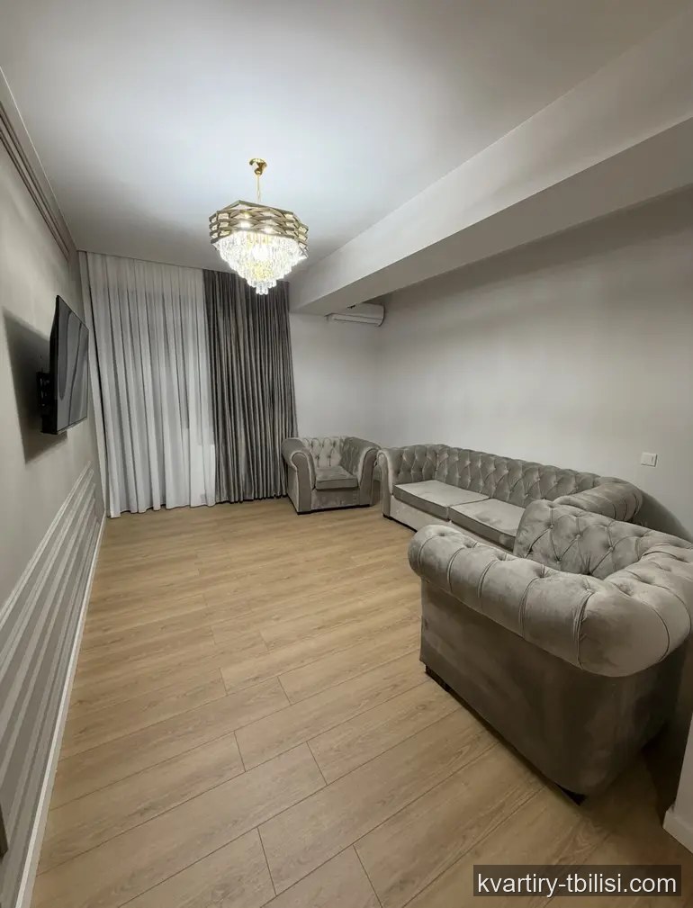 Трёхкомнатная квартира на Темка — 700 USD/мес | Tbilisi Homes