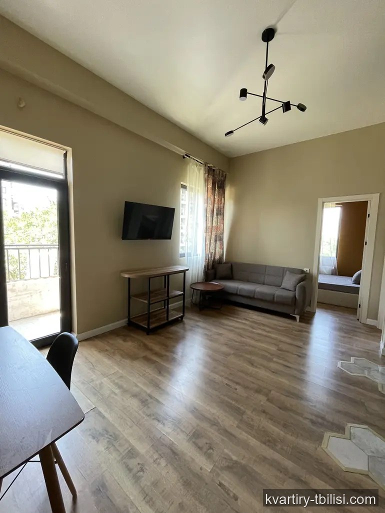 Трёхкомнатная квартира на Темка — 650 USD/мес | Tbilisi Homes