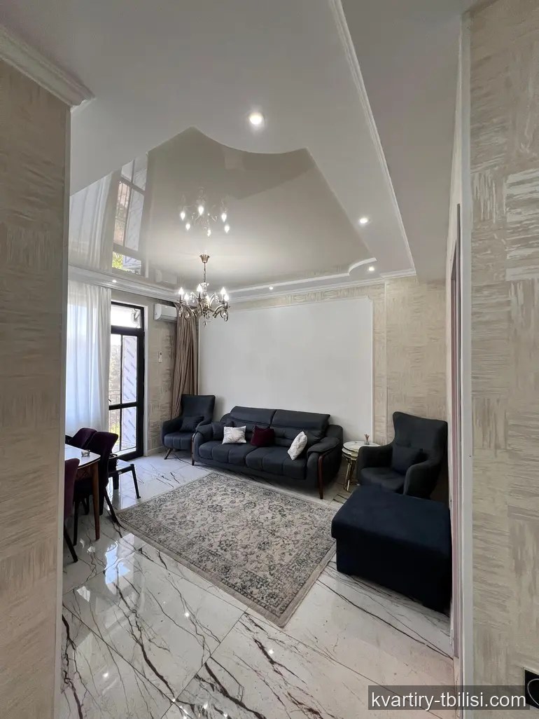 Трёхкомнатная квартира на Темка — 800 USD/мес | Tbilisi Homes