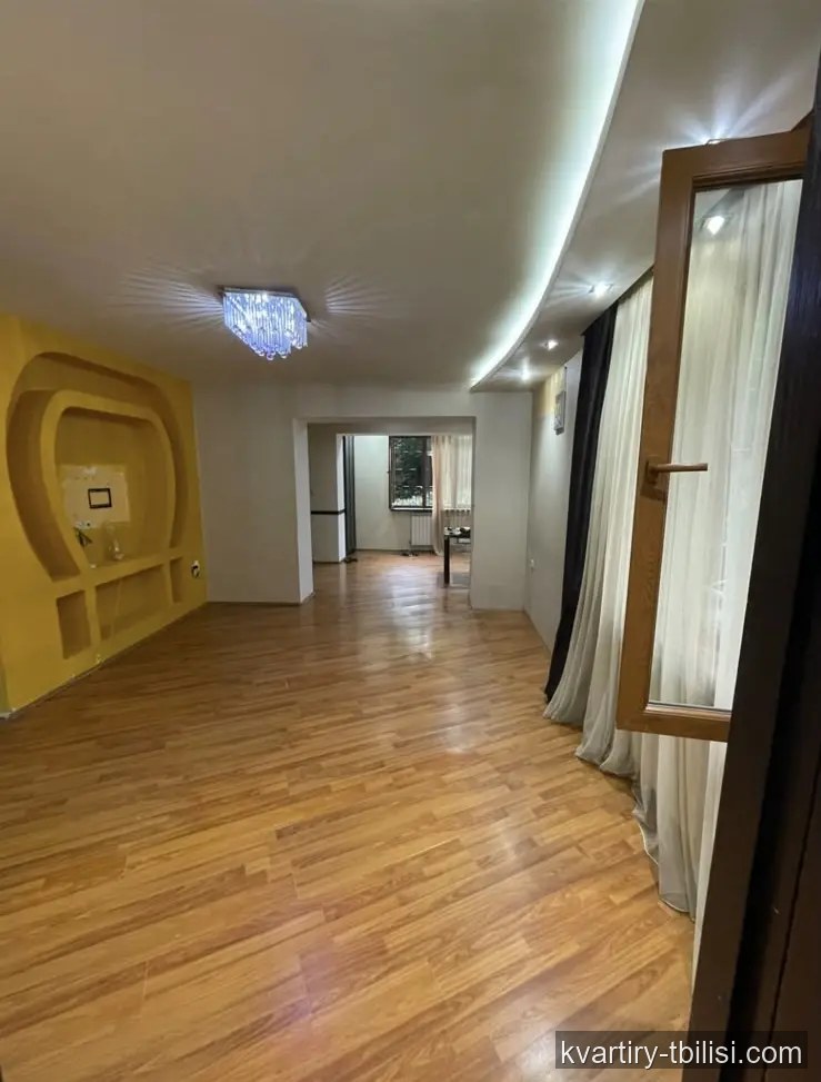 Трёхкомнатная квартира на Темка — 497 USD/мес | Tbilisi Homes