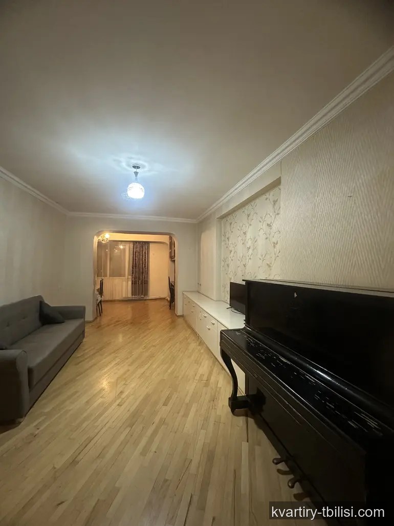 Четырёхкомнатная квартира на Темка — 497 USD/мес | Tbilisi Homes