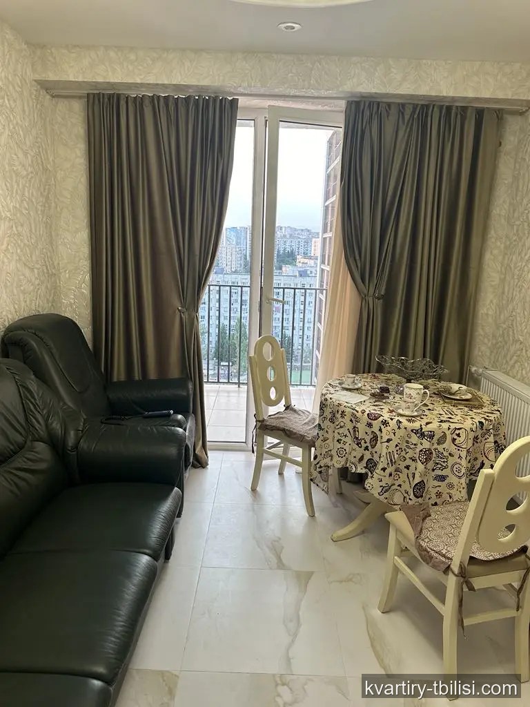 Однокомнатная квартира в Третьем массиве — 500 USD/мес | Tbilisi Homes