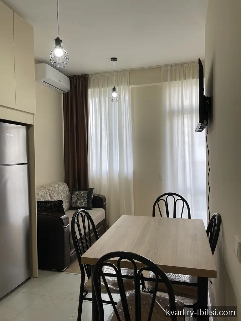 Однокомнатная квартира в Третьем массиве — 460 USD/мес | Tbilisi Homes