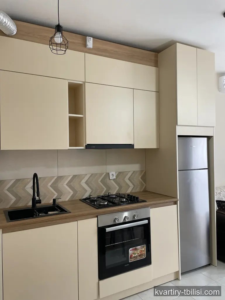 Однокомнатная квартира в Третьем массиве — 460 USD/мес | Tbilisi Homes
