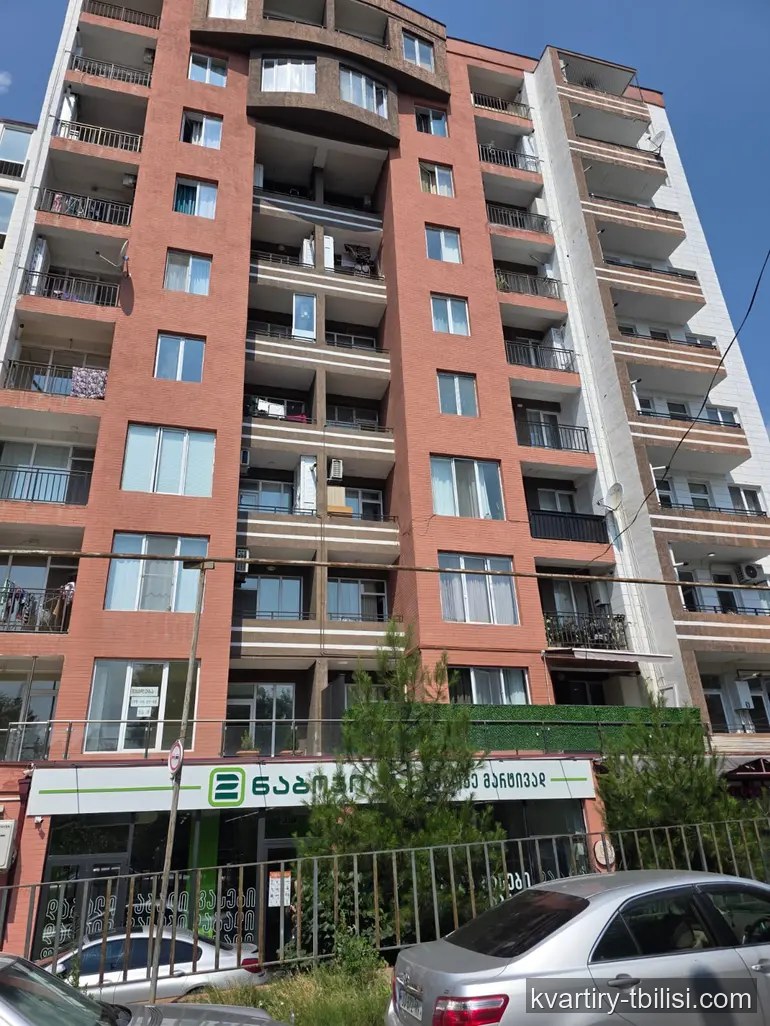 Двухкомнатная квартира в Третьем массиве — 417 USD/мес | Tbilisi Homes