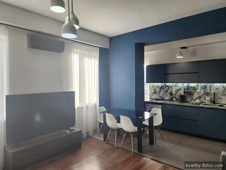 Двухкомнатная квартира в Третьем массиве — 600 USD/мес | Tbilisi Homes