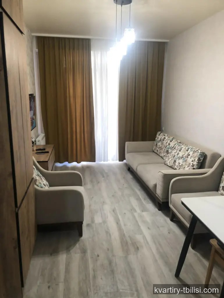 2-bedroom Apartment for rent in Third Massiv, Tbilisi, 57 sqm, floor 2/14 — 412 USD/month | Tbilisi Homes