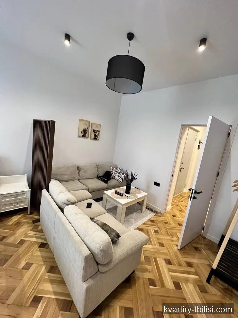 Двухкомнатная квартира в Цкнети — 1 000 USD/мес | Tbilisi Homes