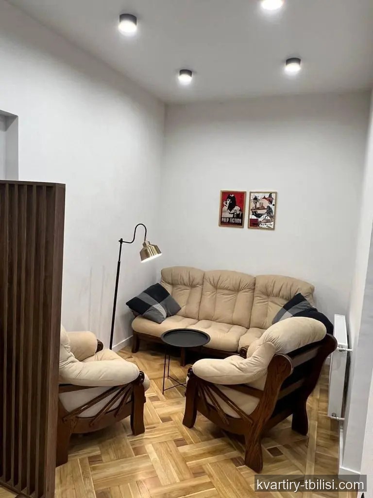 Двухкомнатная квартира в Цкнети — 1 000 USD/мес | Tbilisi Homes