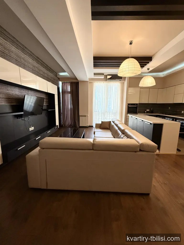 3-bedroom Apartment for rent in Tskneti, Tbilisi, 98 sqm, floor 3/10 — 950 USD/month | Tbilisi Homes