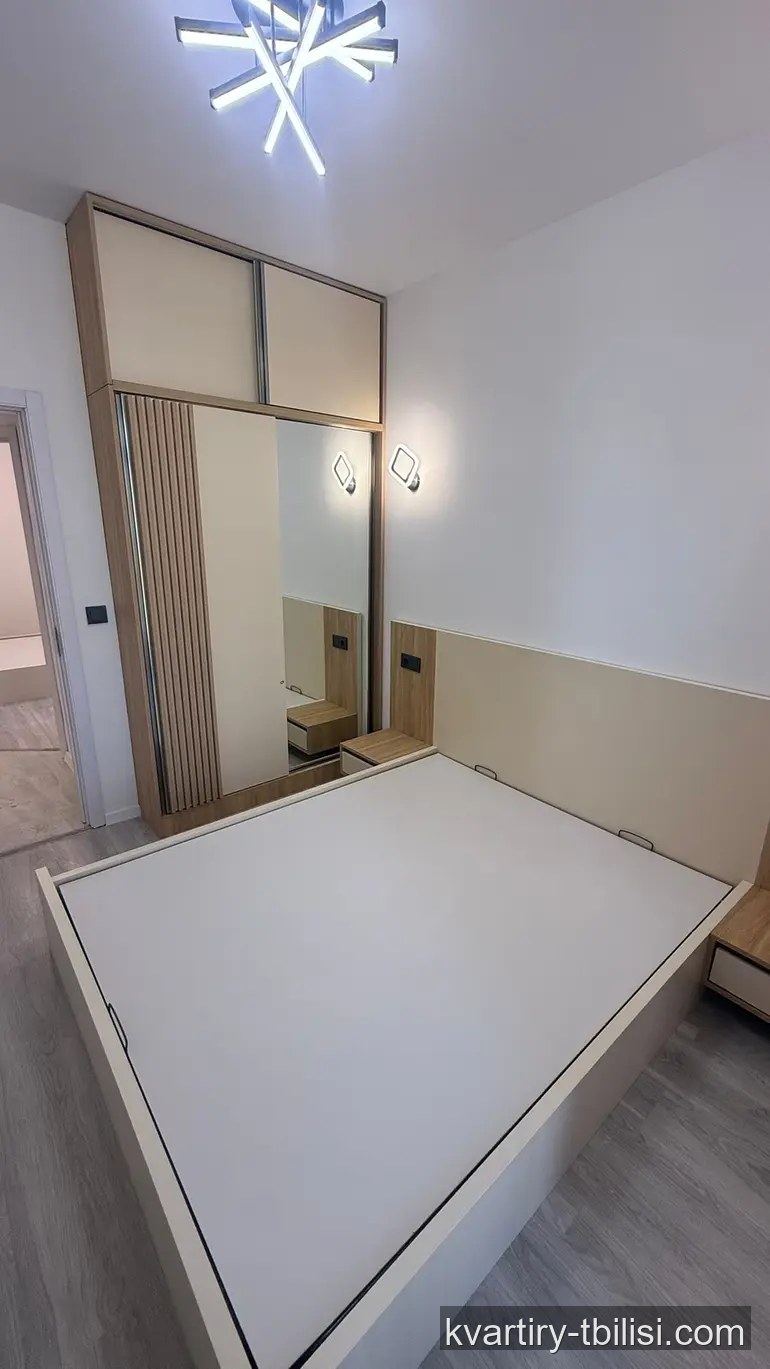 4-bedroom Apartment for rent in Tskneti, Tbilisi, 83 sqm, floor 22/25 — 800 USD/month | Tbilisi Homes