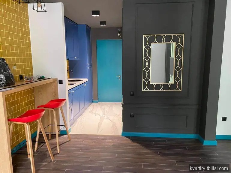 Однокомнатная квартира в Ваке — 800 USD/мес | Tbilisi Homes