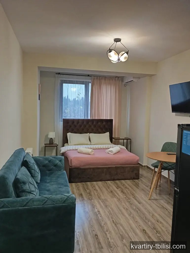 1-bedroom Apartment for rent in Vake, Tbilisi, 30 sqm, floor 2/12 — 450 USD/month | Tbilisi Homes