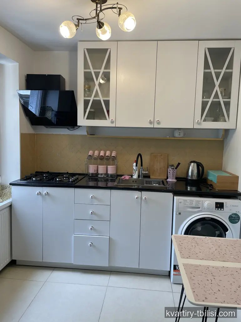 Однокомнатная квартира в Ваке — 550 USD/мес | Tbilisi Homes